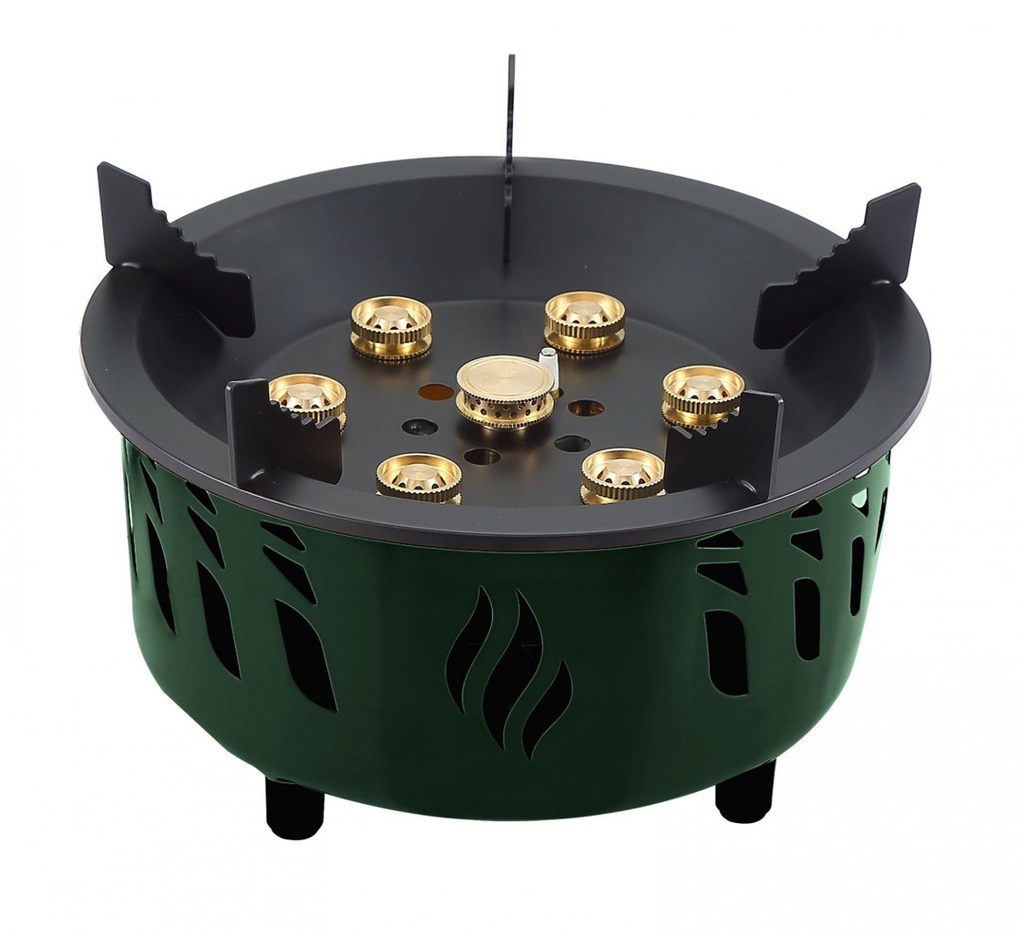 GREEN LION SEVEN BURNER CAMPING STOVE OR BURNER