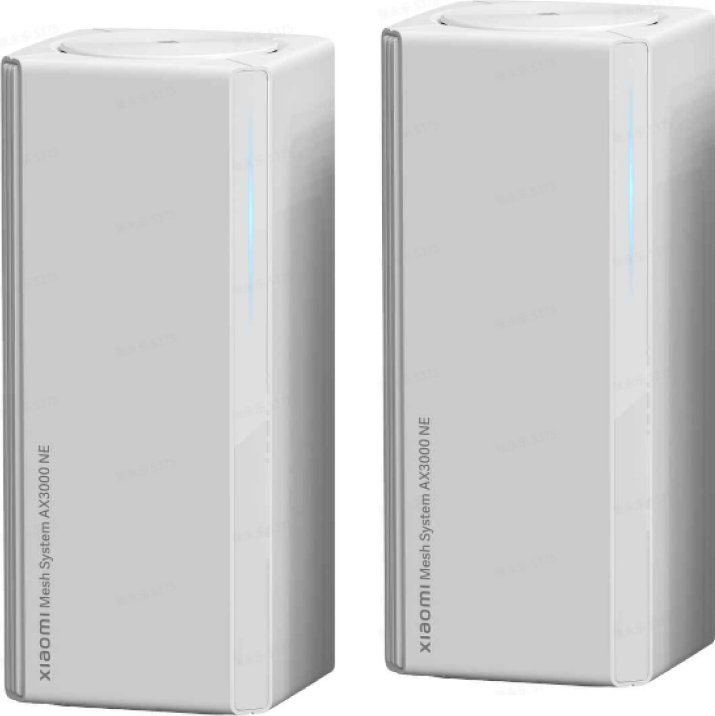 Pack de 2 routeurs sans fil Wi-Fi Xiaomi Mesh System AX3000 NE