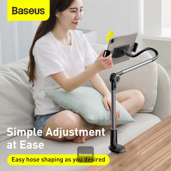 Baseus Otaku Life Rotary Adjustment Lazy Holder Pro (for Phone/iad) Gray