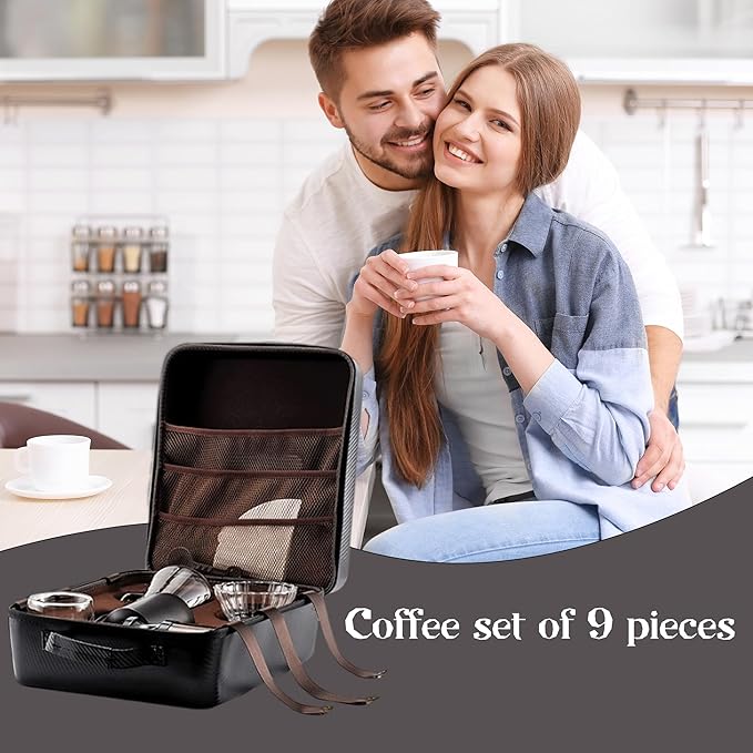 Portable Camping Coffee Maker Set