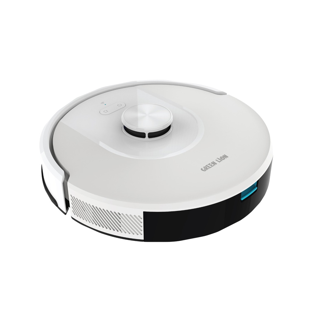 Green Lion Smart Robot Vacuum - White