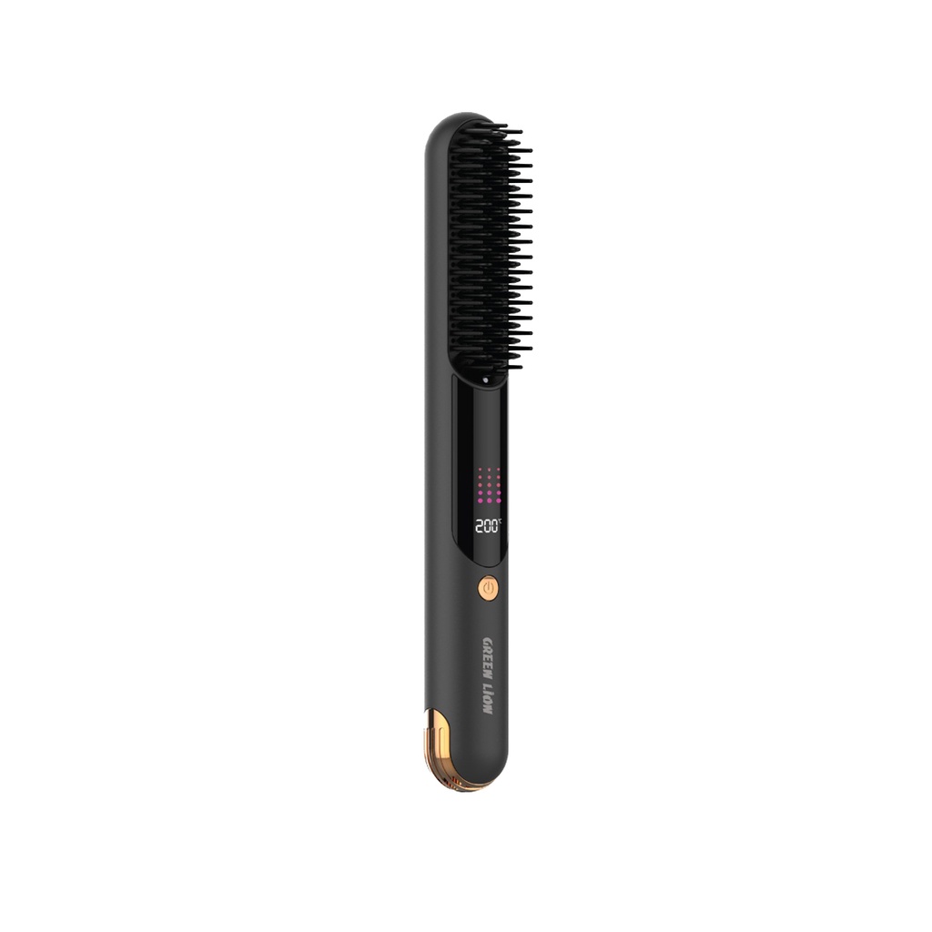 Green Lion Infrared Hair Comb - Black