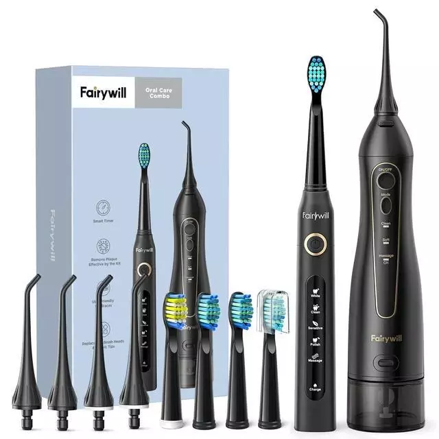 FAIRYWILL ORAL CARE COMBO -BLACK