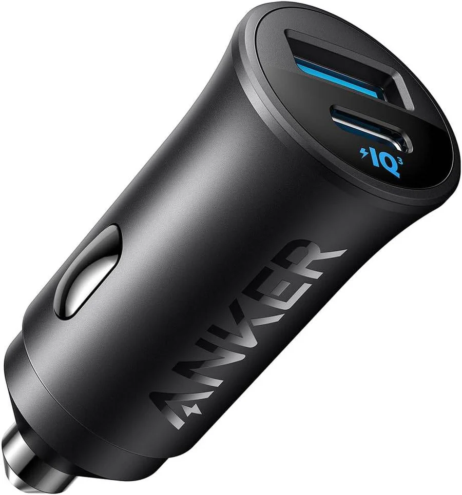 ANKER ULTRA-COMPACT DUAL-PORT CAR CHARGER(30W,2 PORTS)