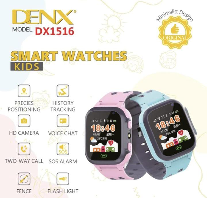 DENX Kids Smart Watch Blue DX1516