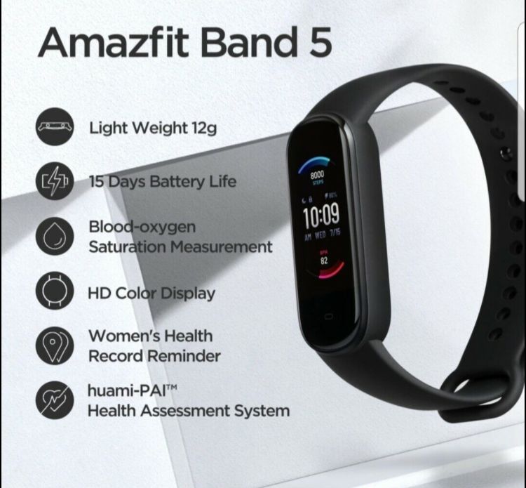 Amazfit band 5