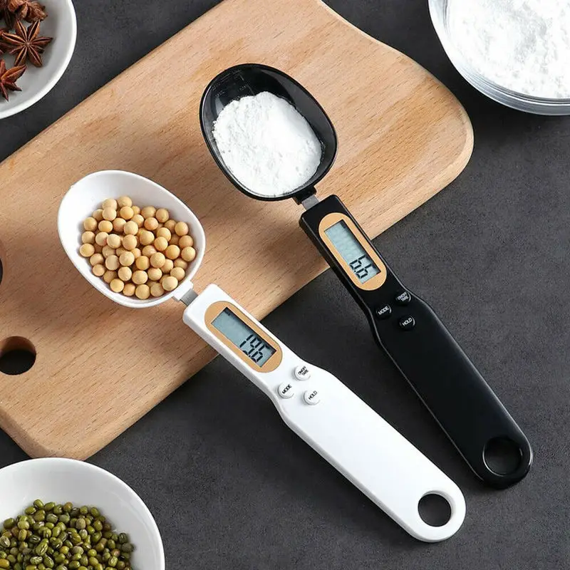 Electronic Measuring Spoon, Kitchen Scale, Digital Measuring Scale Spoon, 0.1g-500g LCD Display