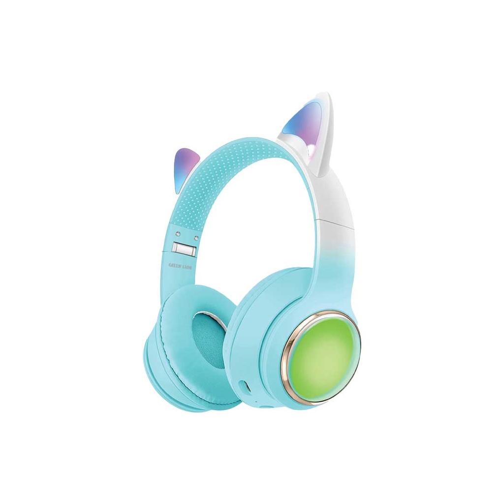 Green Lion GL-400 Kids Wireless Head Phone - Blue