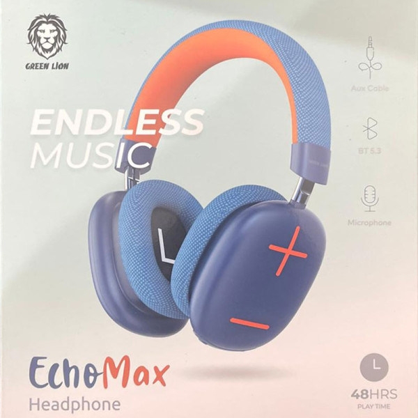 Green Lion Echo Max Headphone - Blue