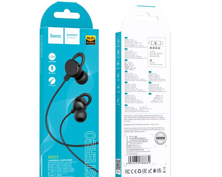 hoco M103 Universal Stereo Earphones