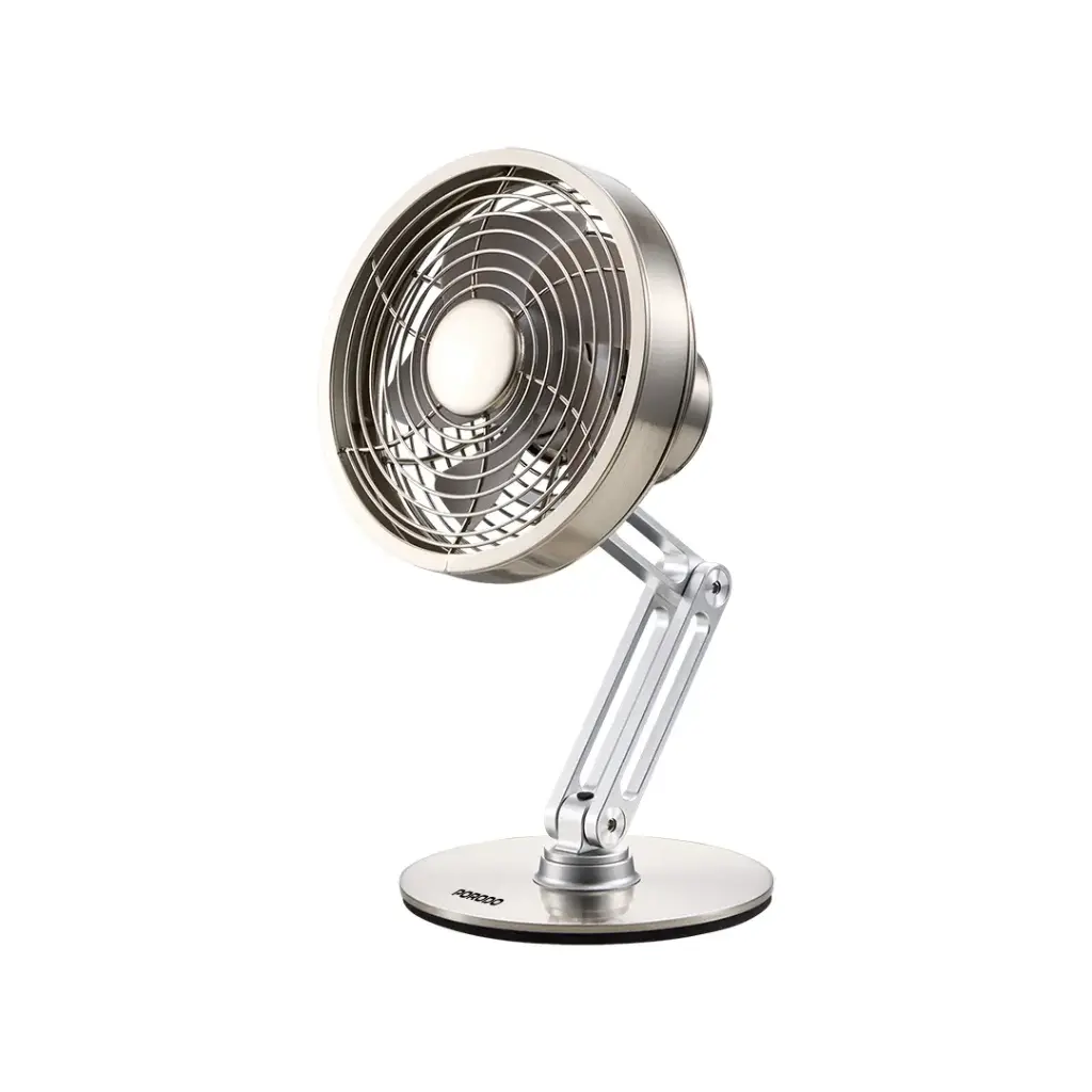 Porodo Lifestyle Mini Metal Fan - Grey