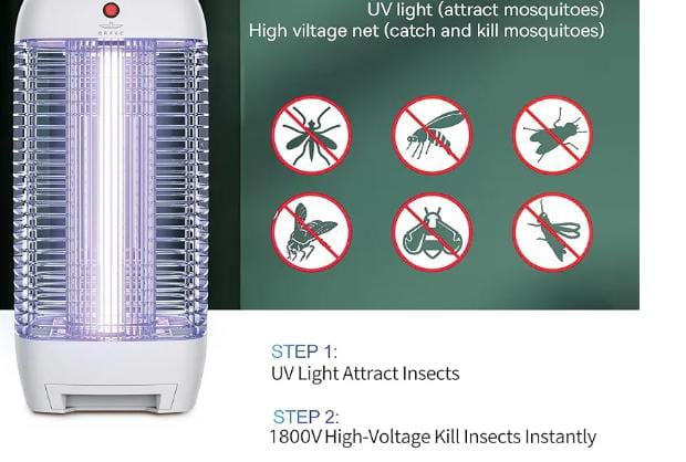 Brave Insect Killer Light UV Photocatalyst Mosquito Killer White BIK-02