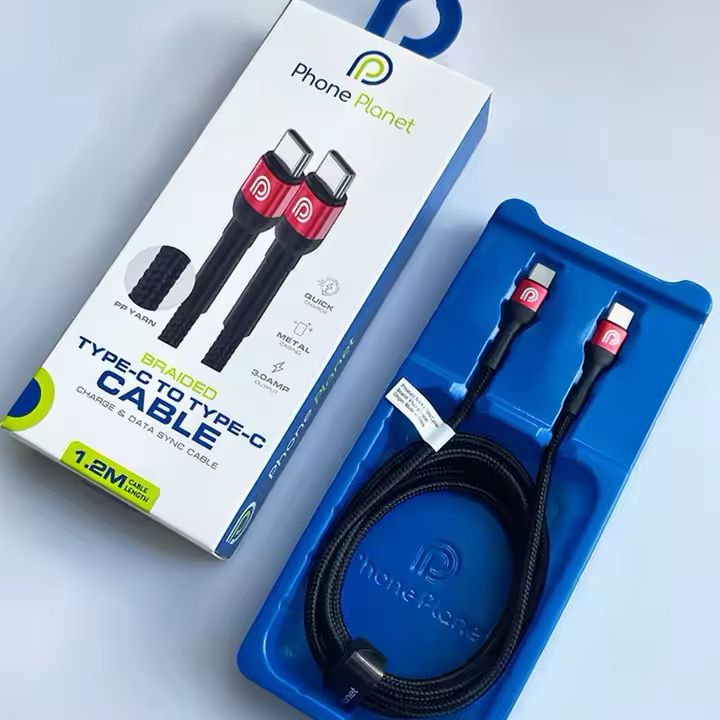 PHONE PLANET Type-c to type -c cable   1.2M