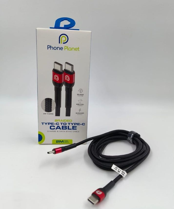 PHONE PLANET Type-c to type -c cable 2M