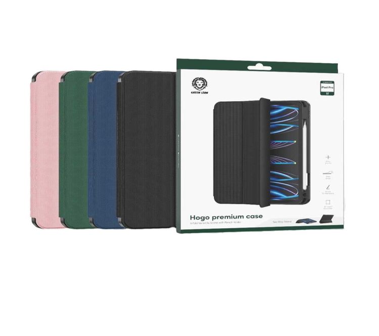 Green lion hog Premium case iPad 9 .10.2"