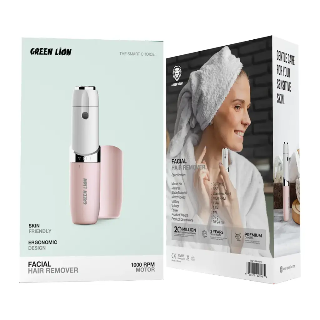 Green Lion Facial Hair Remover - Pink