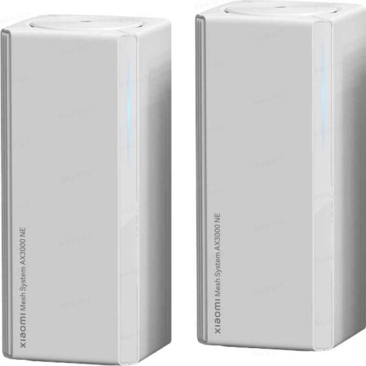 Pack de 2 routeurs sans fil Wi-Fi Xiaomi Mesh System AX3000 NE