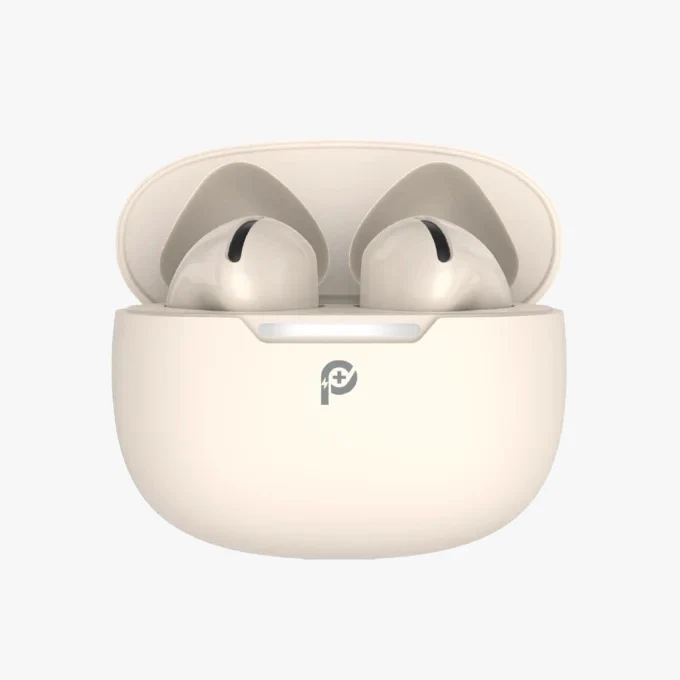 PowerO+ Clara True Wireless Earbuds-Beige - PR-CLBT7324-BG