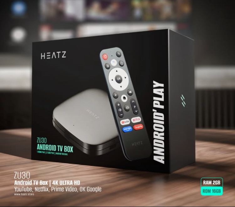 ZU30 ANDROID TV BOX 1hdmi/2usb port/android version
