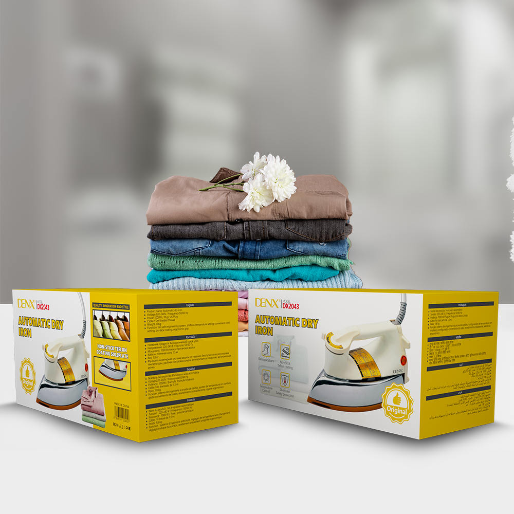 DENX AUTOMATIC DRY IRON DX2043