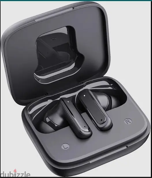 PowerO+ Lara ANC & ENC True Wireless Earbuds With Touch Display - PR- LRBT9224 -Bk