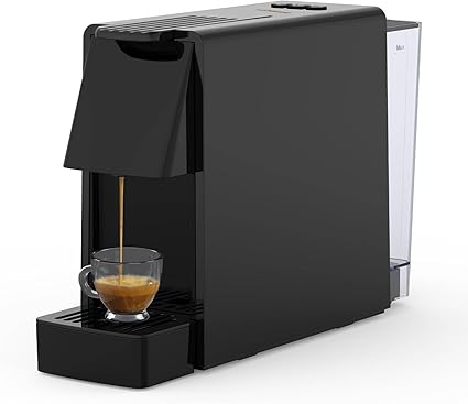 Lepresso Coffee Maker With Capsule Auto Ejection System - Black