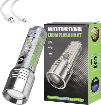 Multifunctional Zoom Flashlight 520A