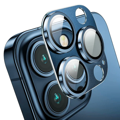 Froog Ultra Pure Camera Lens Protector for Iphone 15 Pro / 15 Pro Max - Blue