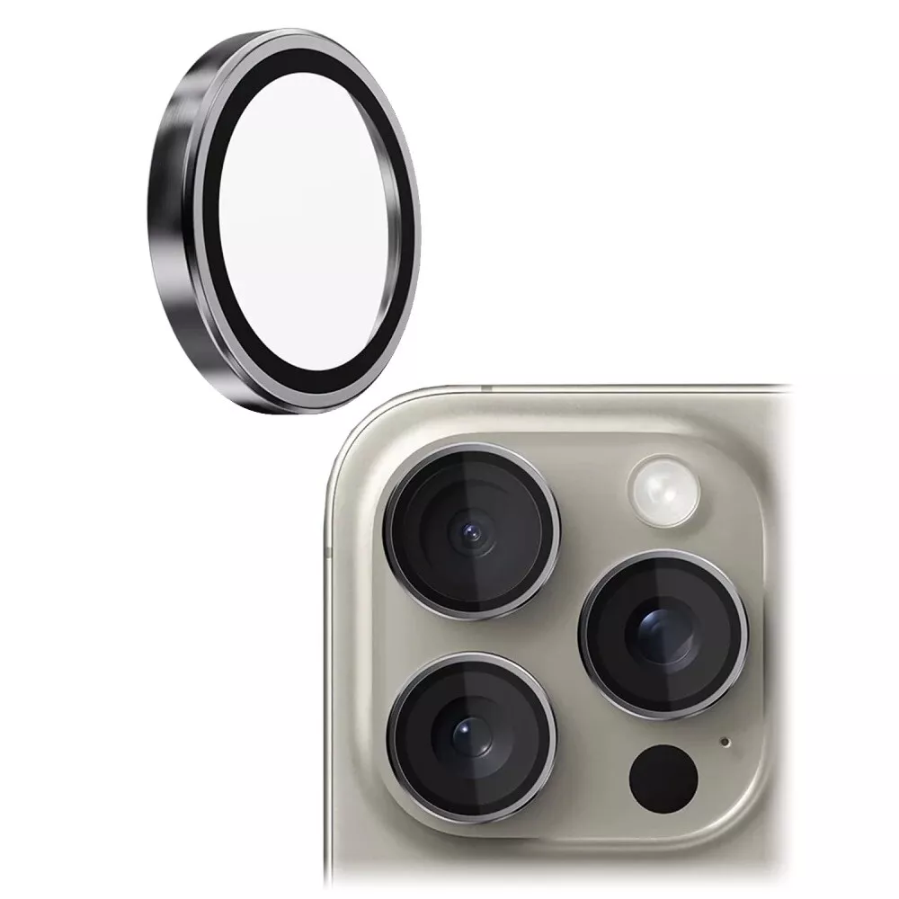 Froog Ultra Pure Camera Lens Protector for Iphone 16 Pro / 16 Pro Max - Silver