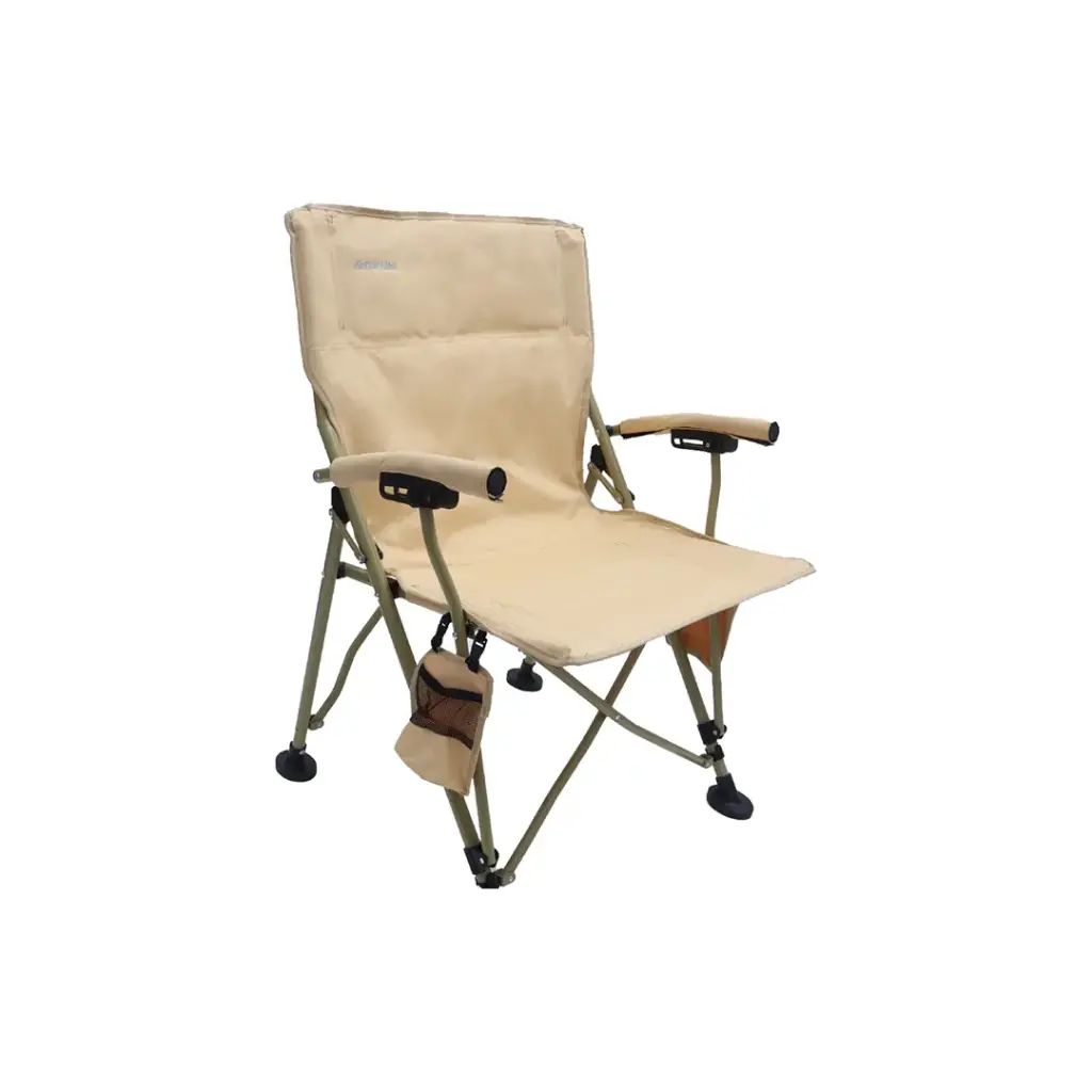 Green Lion Outdoor Camping Chair with Carrying Bag -  Desert Sand