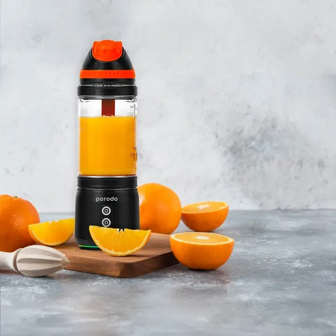 Porodo 240W 6 Blade Portable Blender 7                                                     00ML - Black