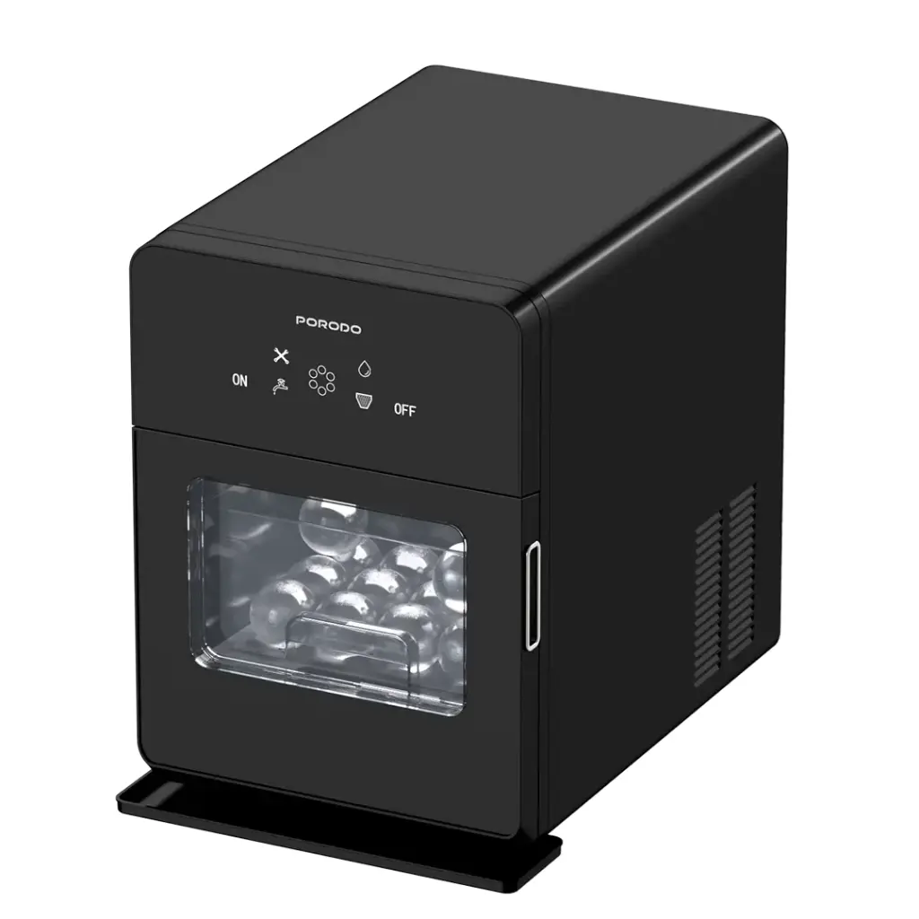 Porodo Lifestyle Sphere ice Machine-Black