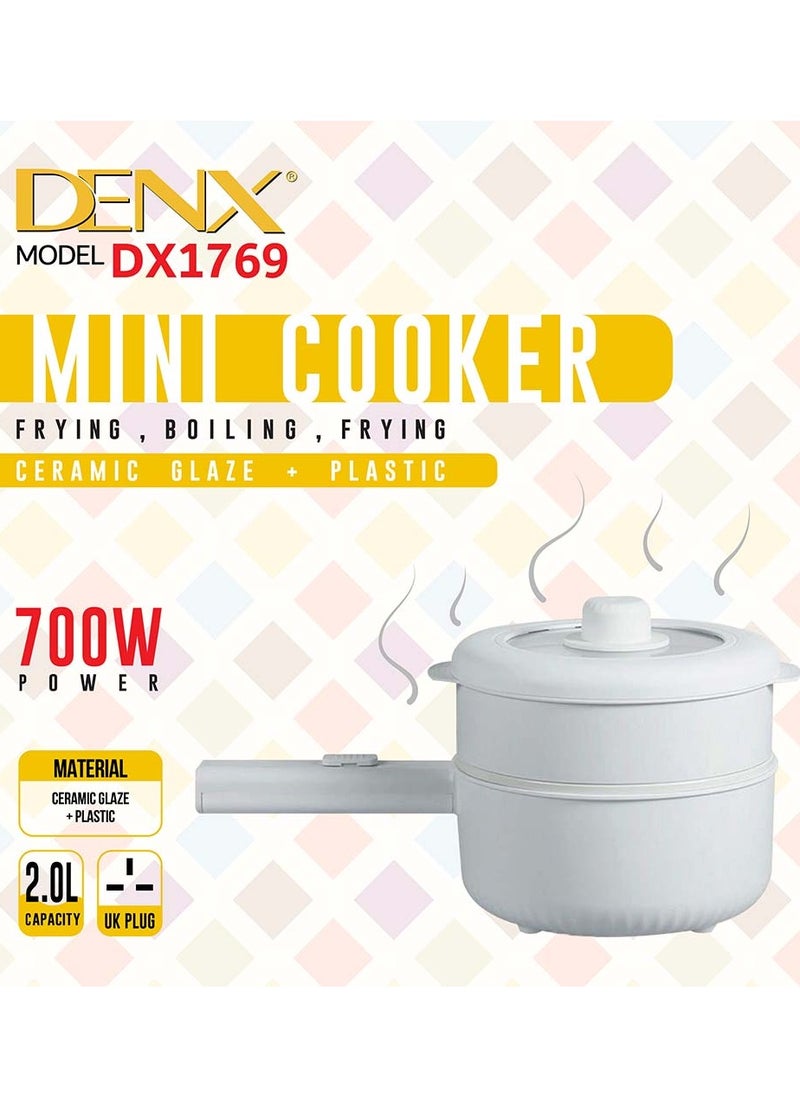 DENX MINI COOKER MODEL DX1769 *2.0L*700W